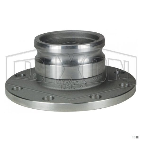 Cam and Groove Adapter, 8 in, Adapter x Class 150 Flange, Aluminum